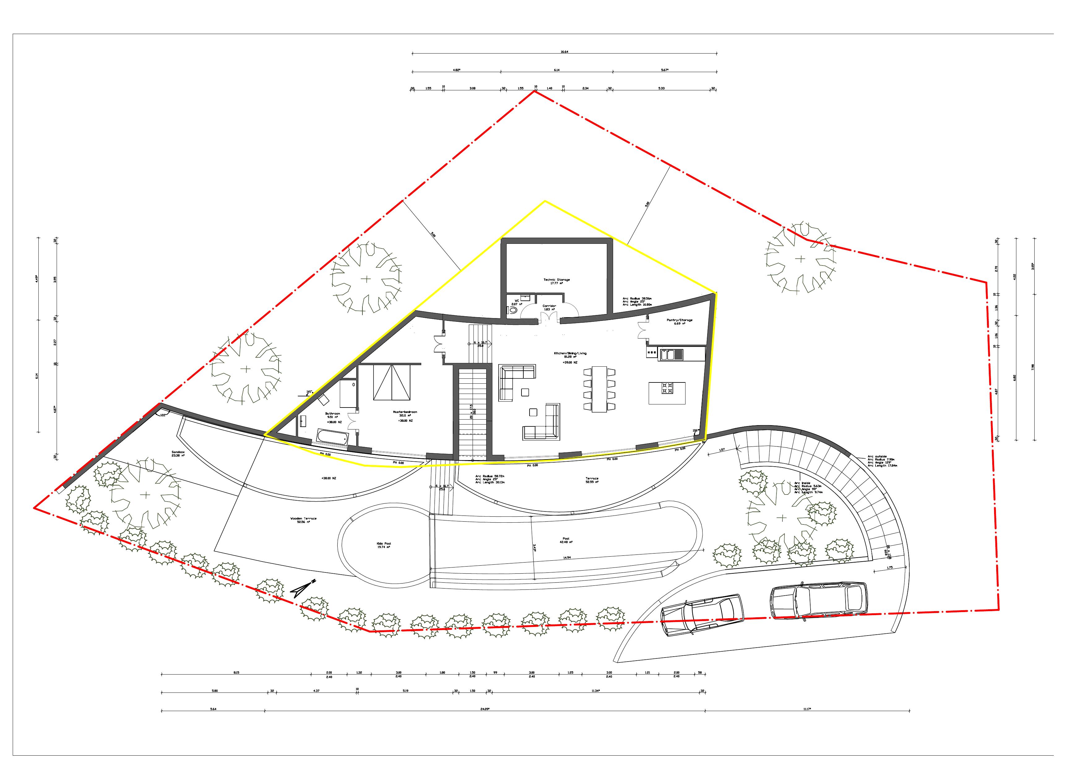 VILLA MINOS – Grundriss Untergeschoss