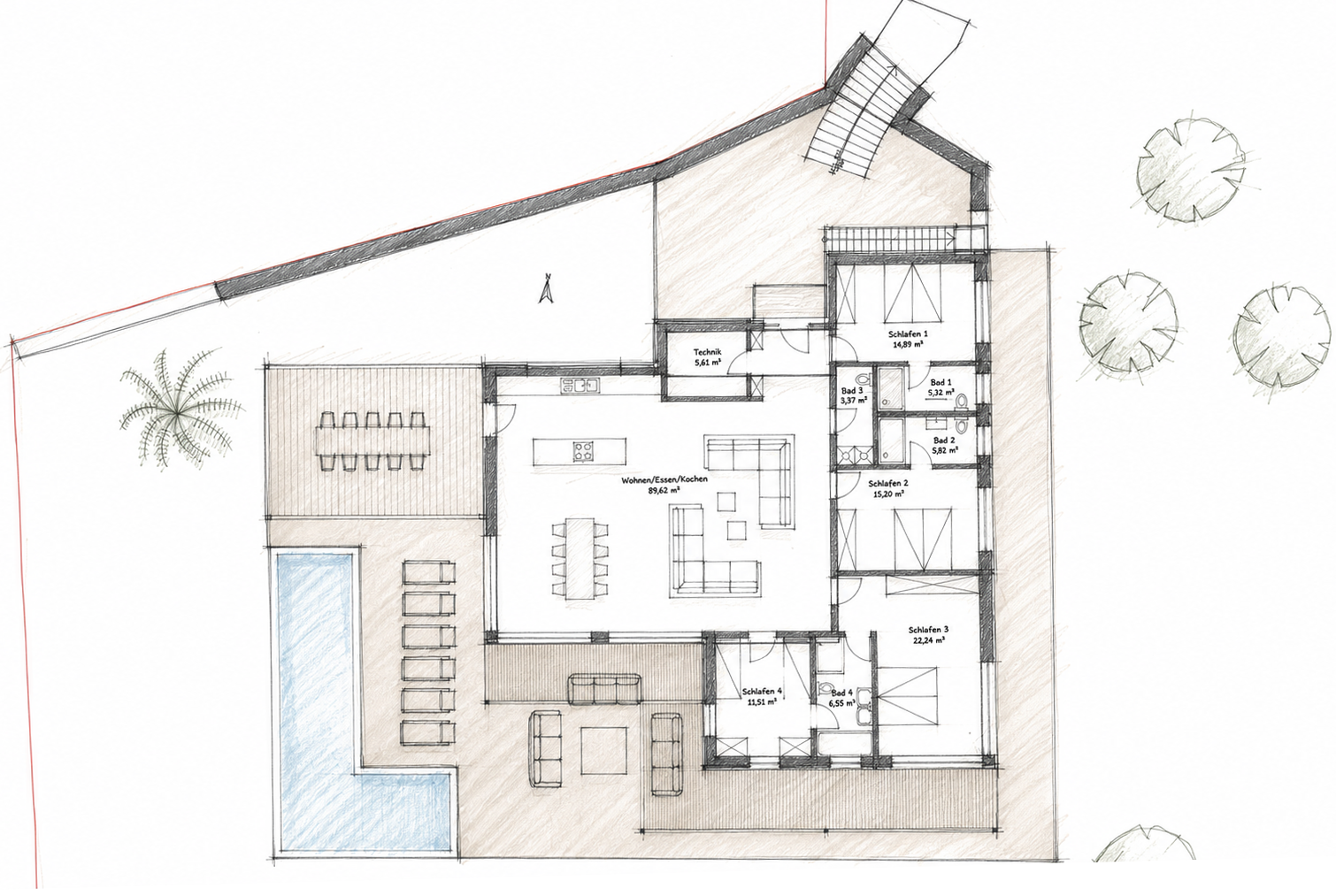 VILLA TAURUS – Grundriss